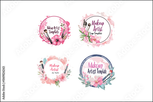 Custom Makeup Artist Logo – Feminine Beauty Logo Design for MUA Branding

Premade MUA Logo Template – Editable Modern Logo for Beauty Professionals

Elegant Makeup Artist Logo – Watercolor & Script Br