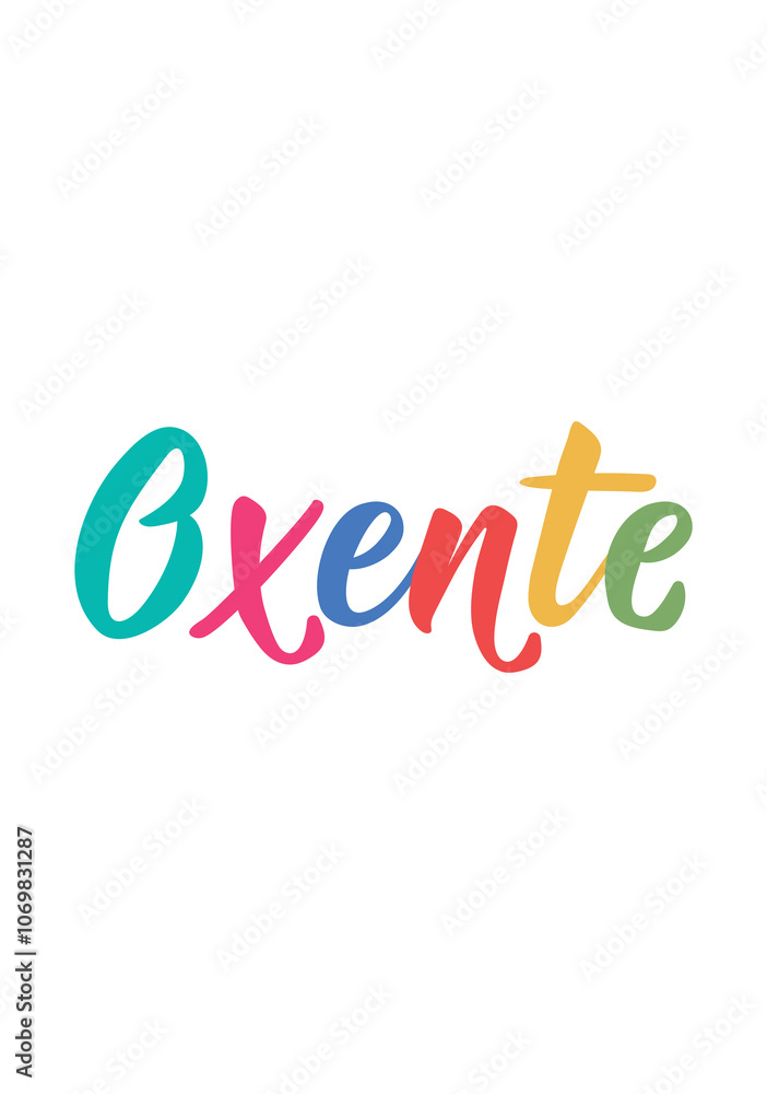 Oxente. A slang Brazilian word meaning surprise or mistrust. Similar to English - What. Perfect design for greeting cards, posters and social media. Brazilian Lettering. Oxente. A slang Brazilian word meaning surprise or mistrust. Similar to English - What. Perfect design for greeting cards, posters and social media. Brazilian Lettering.