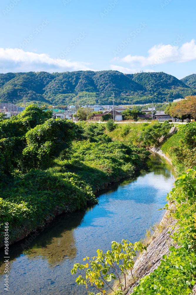 Fototapeta premium 島本町の風景