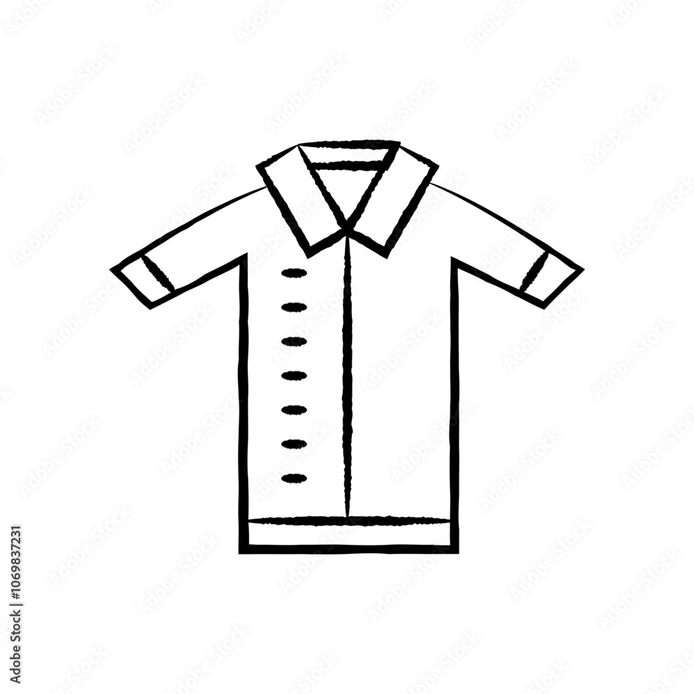 Clothing & Fashion Line Icon - school uniform Clothing & Fashion Line Icon - school uniform