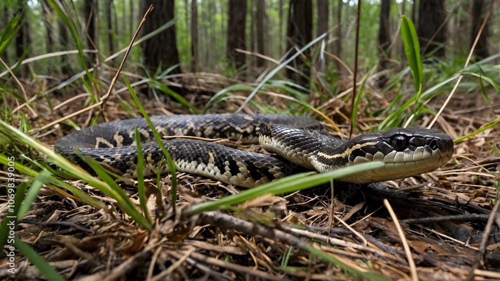 Grace in the Trees: The Louisiana Pine Snake's Forest Journey Grace in the Trees: The Louisiana Pine Snake's Forest Journey