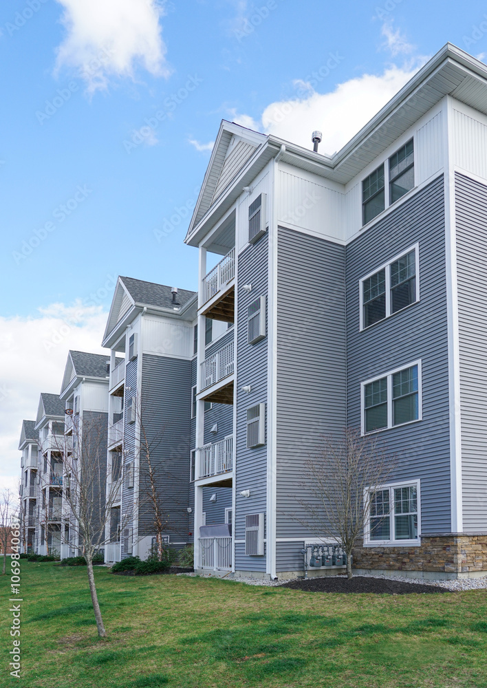 modern apartment building as architecture background modern apartment building as architecture background