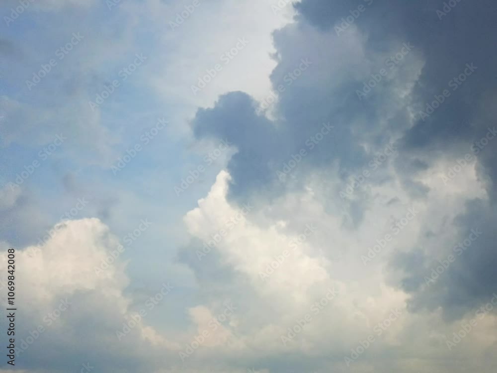 animated video of blue sky and white clouds during the day animated video of blue sky and white clouds during the day