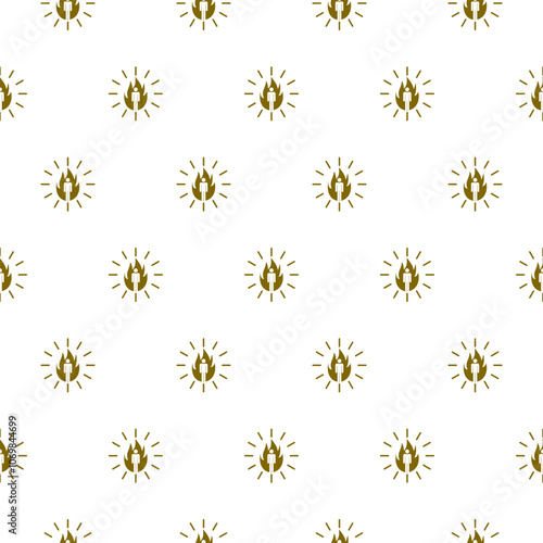Adrenaline icon pattern seamless isolated on white background