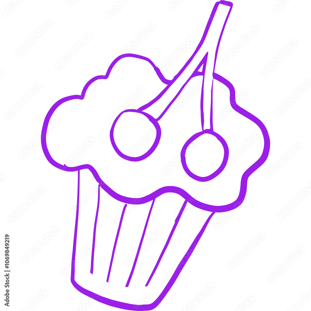 Obraz premium Happy birthday single vector icon