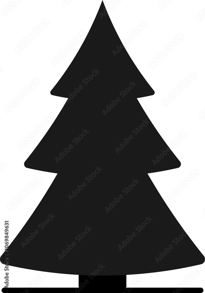 Christmas Tree on transparent background. PNG illustration Christmas Tree on transparent background. PNG illustration