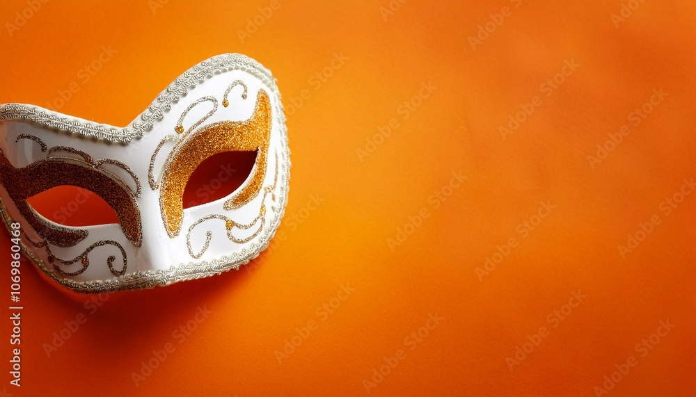 Naklejka premium venetian carnival mask