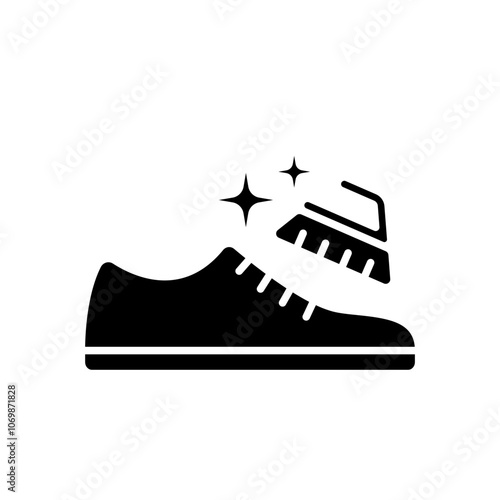 Cleaning Shoe Icon