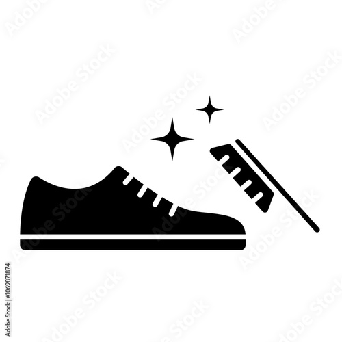 Cleaning Shoe Icon