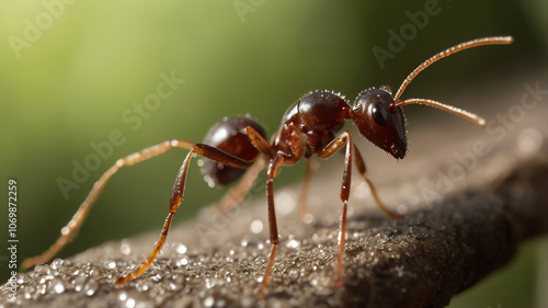 Macro Photograph of an Ant