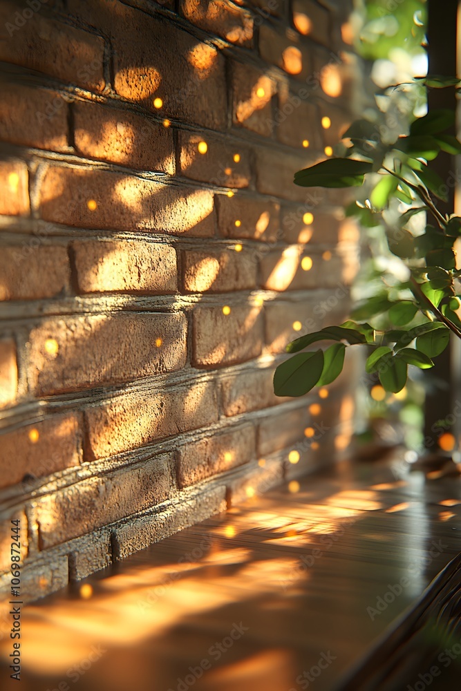 Naklejka premium Brick Wall Texture