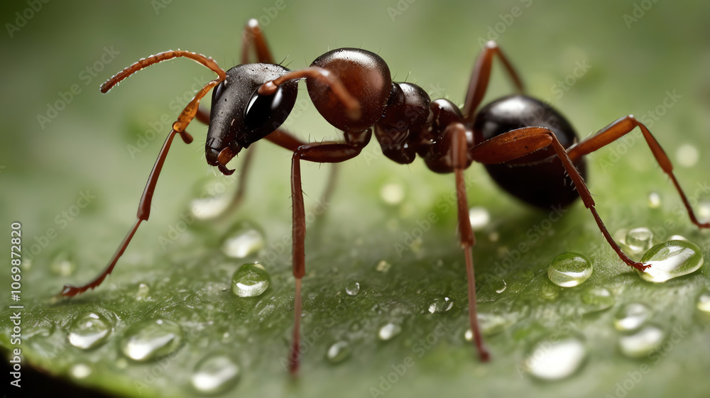 Macro Photograph of an Ant Macro Photograph of an Ant