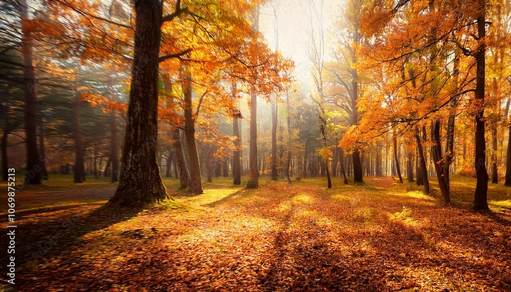 Obraz premium path in forest