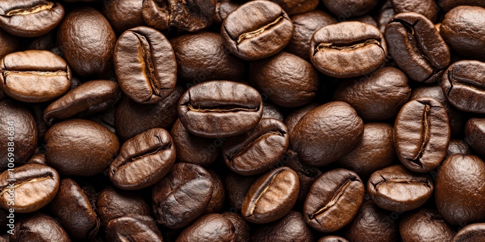 Fototapeta premium Close Up of Coffee Beans