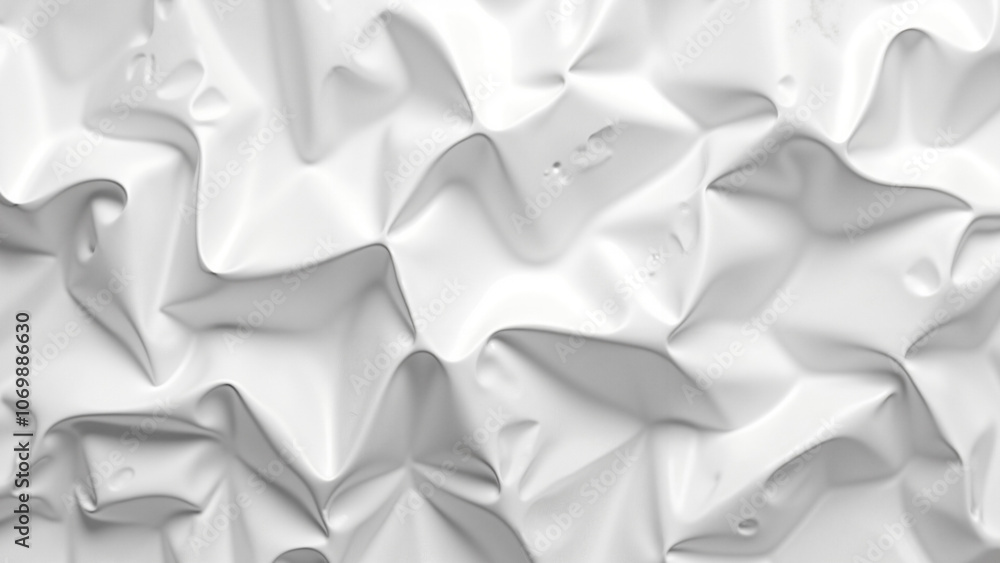 Crumpled White Paper Texture: Dynamic 3D Surface for Graphic Design, Backgrounds, and Artistic Projects Crumpled White Paper Texture: Dynamic 3D Surface for Graphic Design, Backgrounds, and Artistic Projects