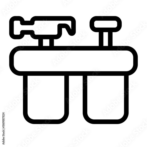Tool Belt Line Icon