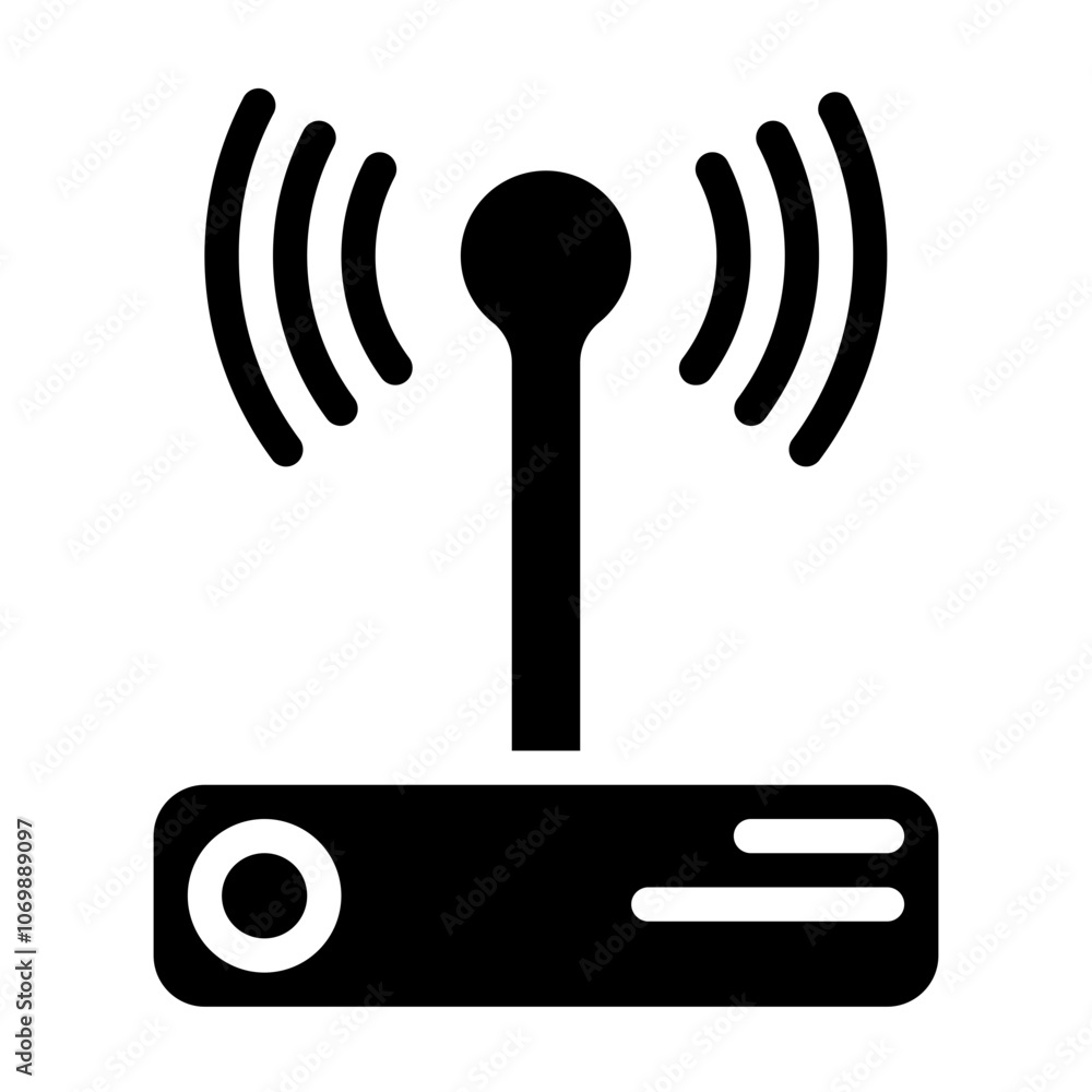 Wifi Signal Solid Icon Wifi Signal Solid Icon