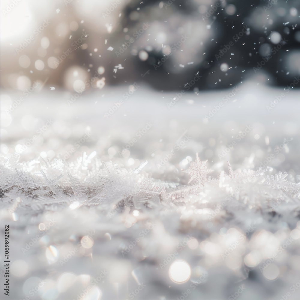 Texture of shining white snow in blurred background close up
Texture of shining white snow in blurred background close up