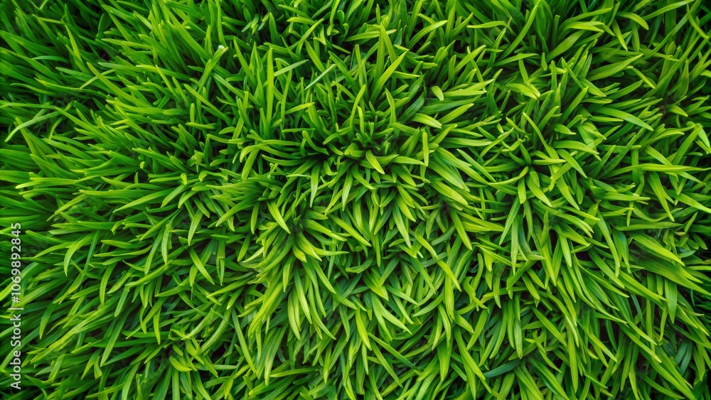 Close up grass top view Close up grass top view