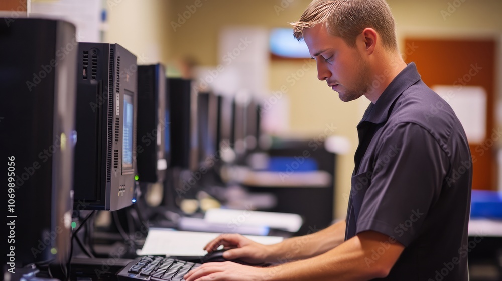 a technology expert repairing devices a technology expert repairing devices