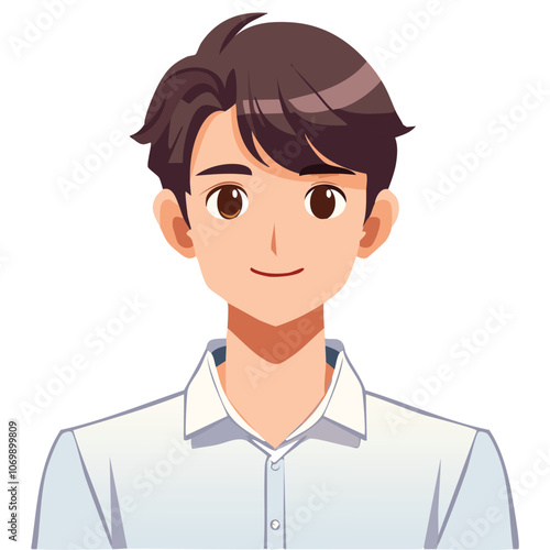 Portrait of handsome man smiling