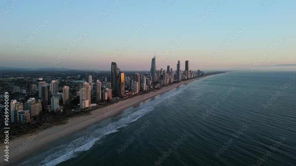 Sunrise along the Eastern coast of Australia Sunrise along the Eastern coast of Australia