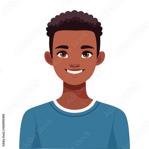 Portrait of handsome man smiling