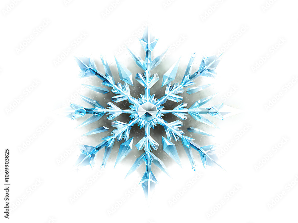Crystal snowflake, clear and transparent, sparkling with light, resembling a diamond, isolated on transparent background. Crystal snowflake, clear and transparent, sparkling with light, resembling a diamond, isolated on transparent background.