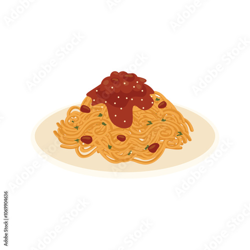 Pasta Vector Illustration - 04