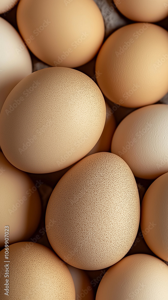 close-up of egg pile lying tightly on top of each other close-up of egg pile lying tightly on top of each other