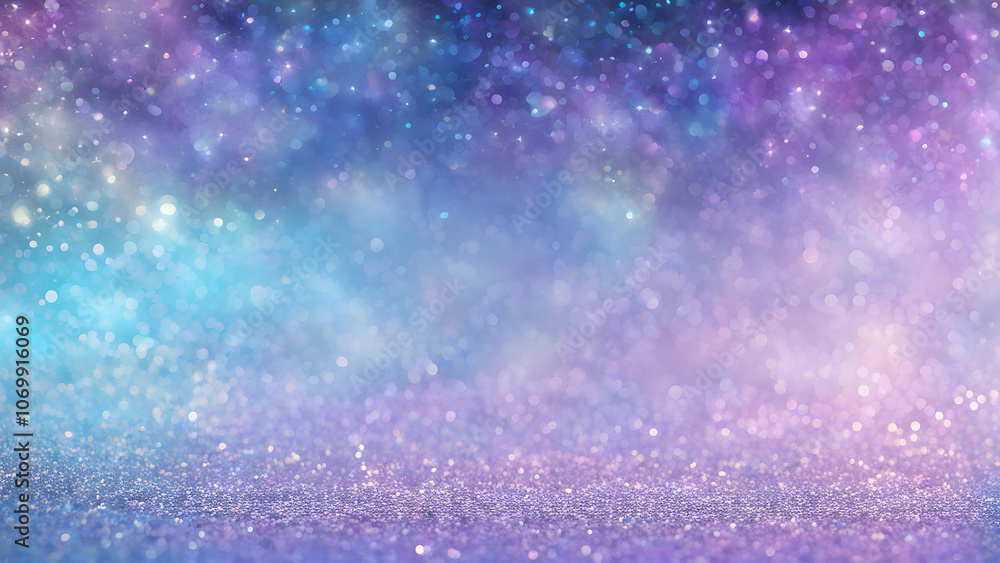 Gentle prismatic shimmer transitioning from pale lavender to sky blue with light, AI Generated Gentle prismatic shimmer transitioning from pale lavender to sky blue with light, AI Generated