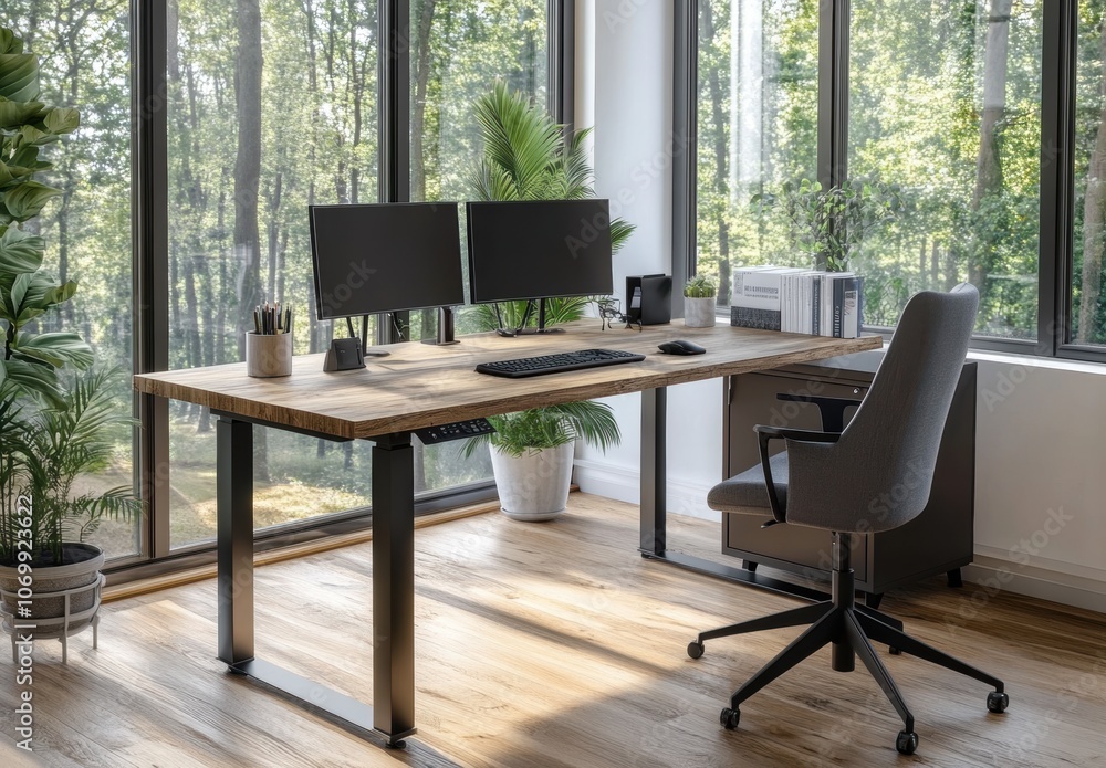 Modern Home Office Desk. Modern Home Office Desk.