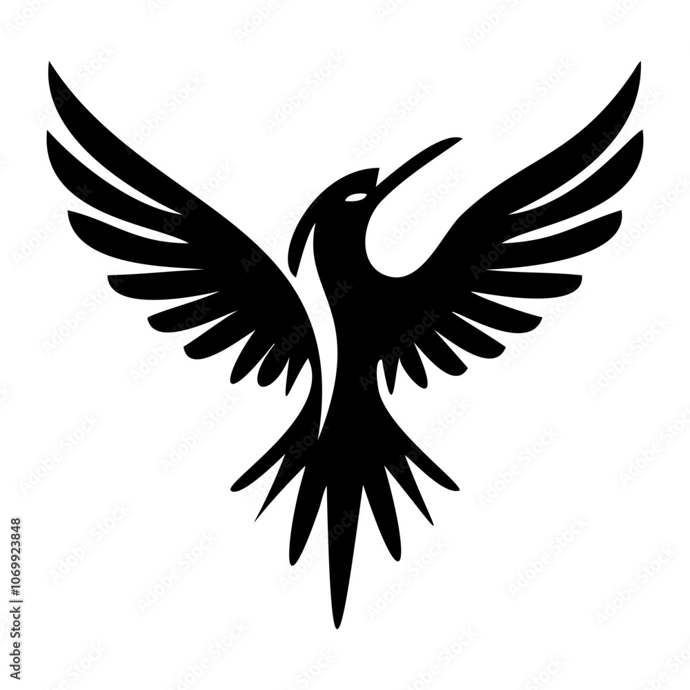 Fototapeta premium eagle with wings