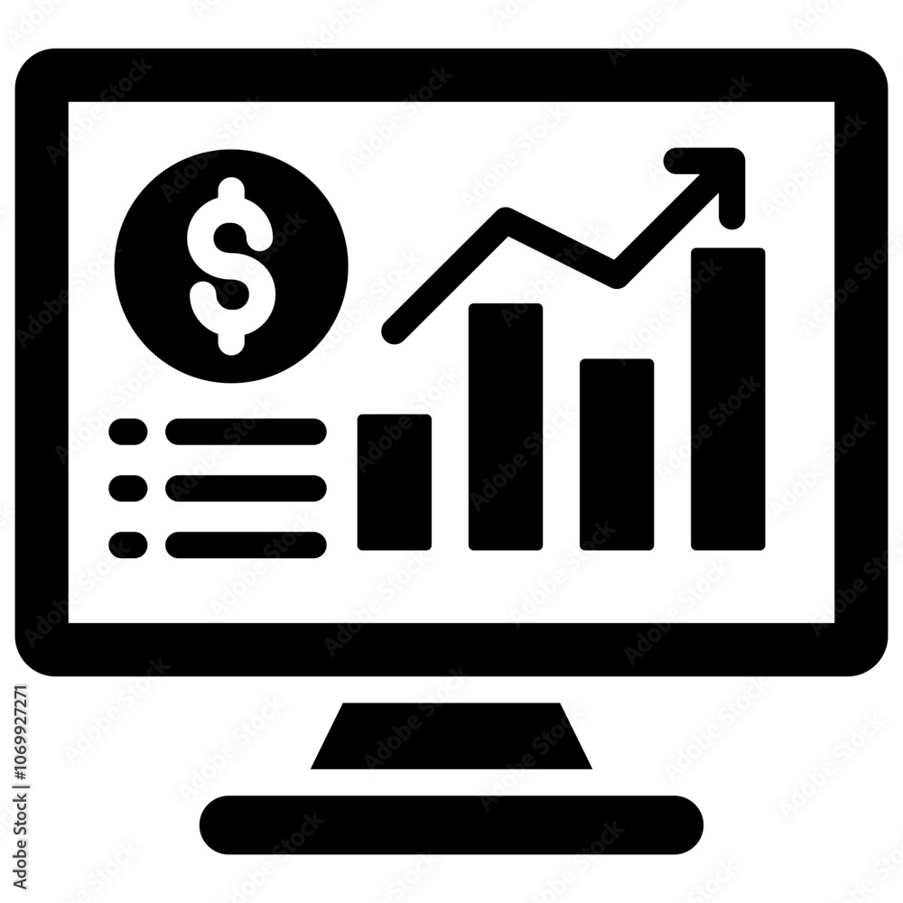 Stock Market Icon Stock Market Icon
