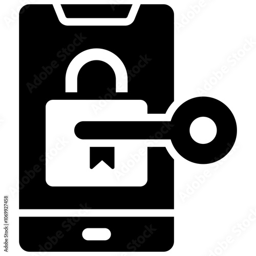 Mobile Security Icon