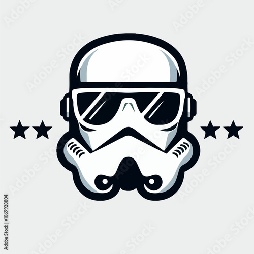 trooper logo illustration