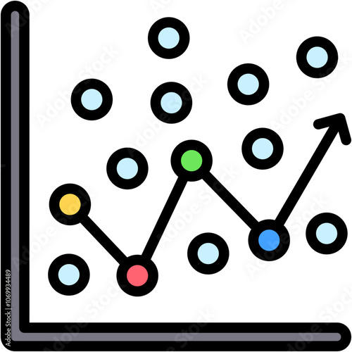 Regression Analysis Icon