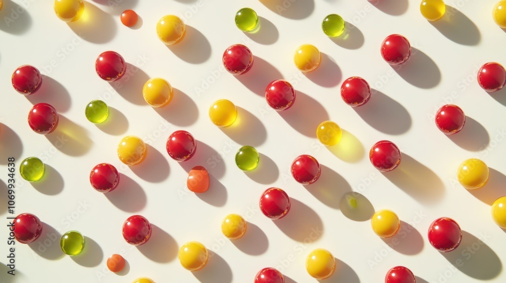 The Colorful Patterned Arrangement The Colorful Patterned Arrangement