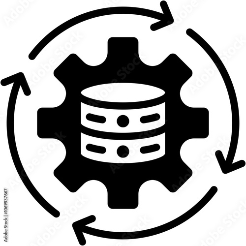 Data Processing Icon