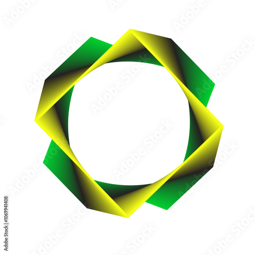 Hexagon with different concepts in the middle