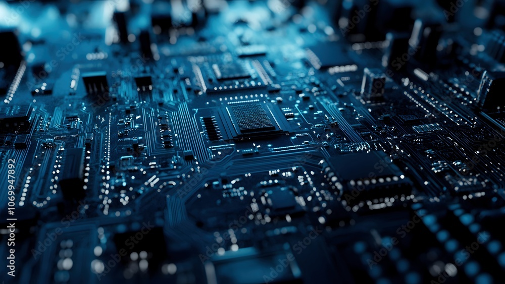Technology chip circuit board background Technology chip circuit board background