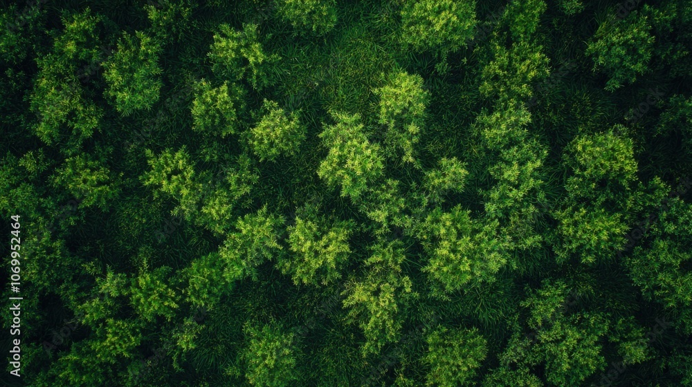 Top-down view of green lawn grass texture, captured with drone perspective Top-down view of green lawn grass texture, captured with drone perspective