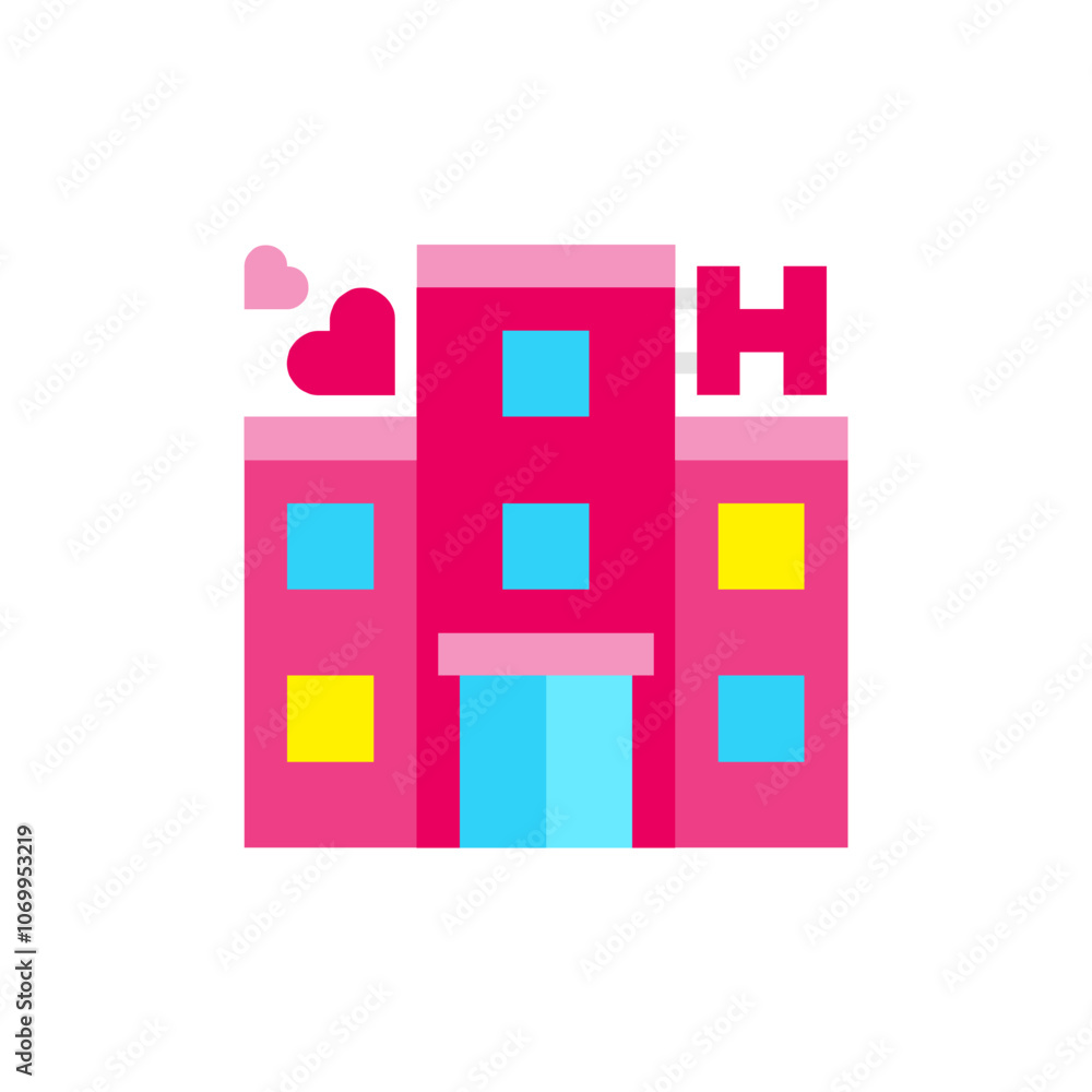 Fototapeta premium Love Hotel