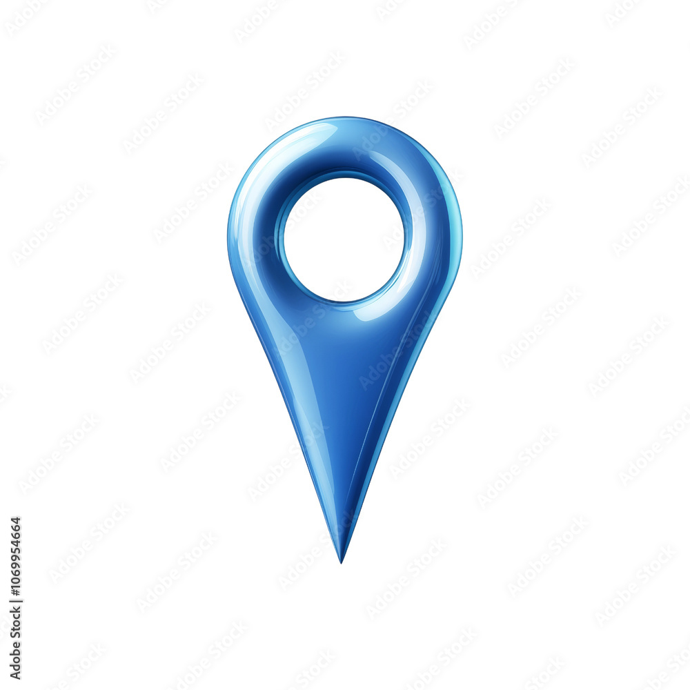 3D Checkmark with Location Pin - Approval and Geolocation Icon 3D Checkmark with Location Pin - Approval and Geolocation Icon