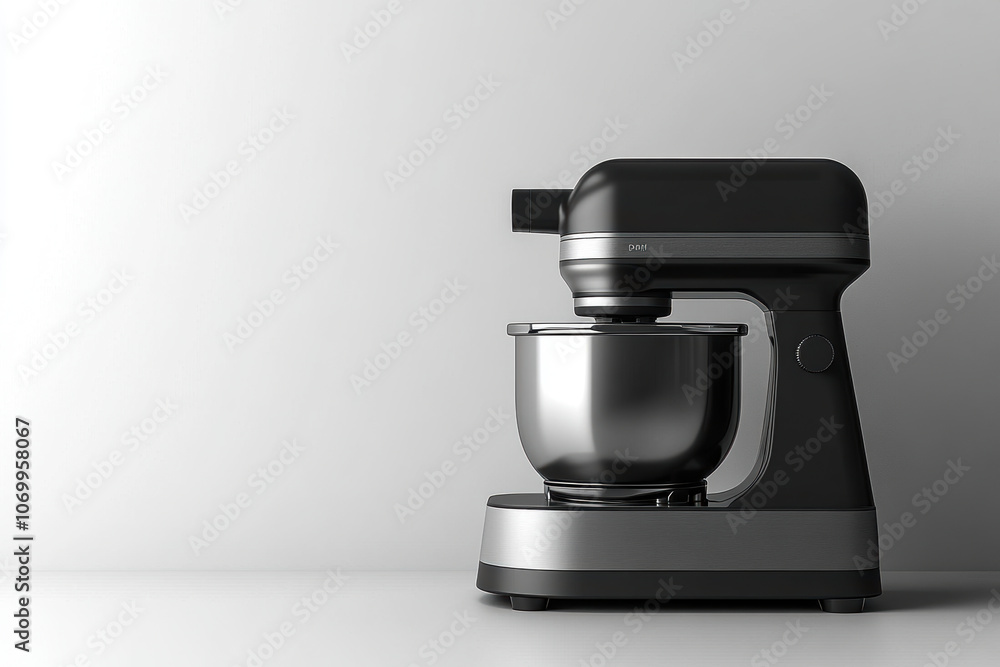 modern stand mixer with stainless steel bowl, perfect for baking and cooking. Its sleek design adds elegance to any kitchen modern stand mixer with stainless steel bowl, perfect for baking and cooking. Its sleek design adds elegance to any kitchen