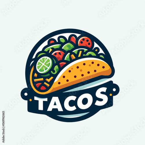 tacos logo illustration