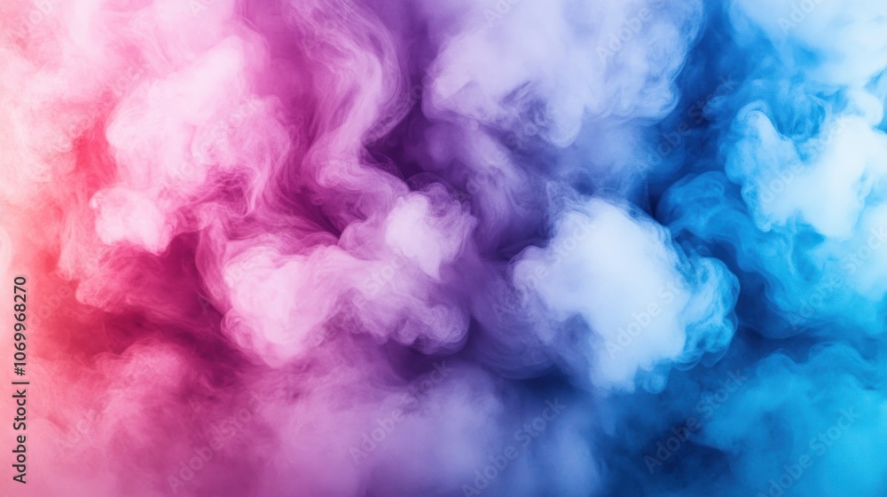 Abstract background of colorful smoke in red, blue, and white hues. Abstract background of colorful smoke in red, blue, and white hues.