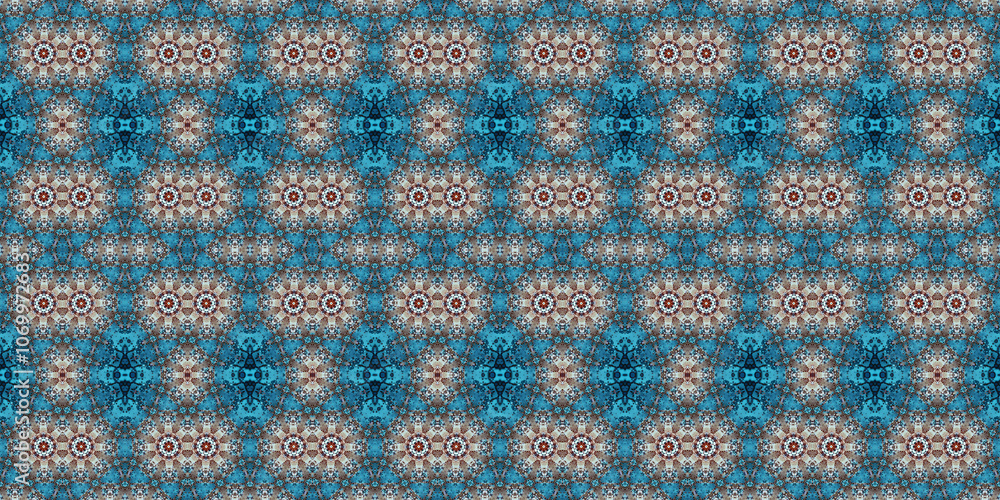 Seamless kaleidoscope pattern. The texture of the woven pattern. Endless pattern Seamless kaleidoscope pattern. The texture of the woven pattern. Endless pattern