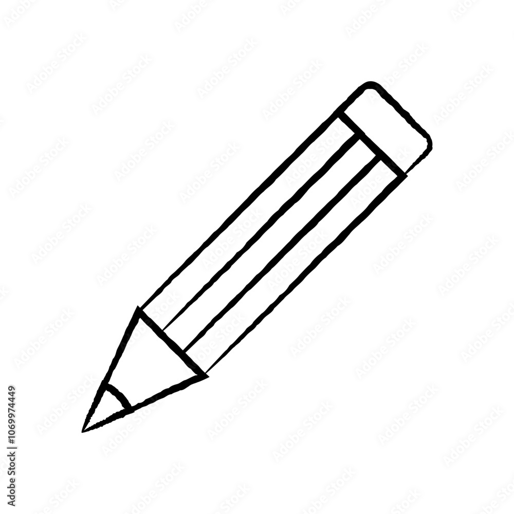 Commercial Shopping Icon - pencil Commercial Shopping Icon - pencil