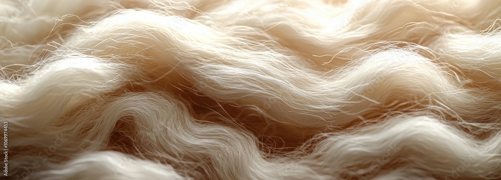 Soft, wavy blonde strands woven in a textured pattern under natural daylight Soft, wavy blonde strands woven in a textured pattern under natural daylight